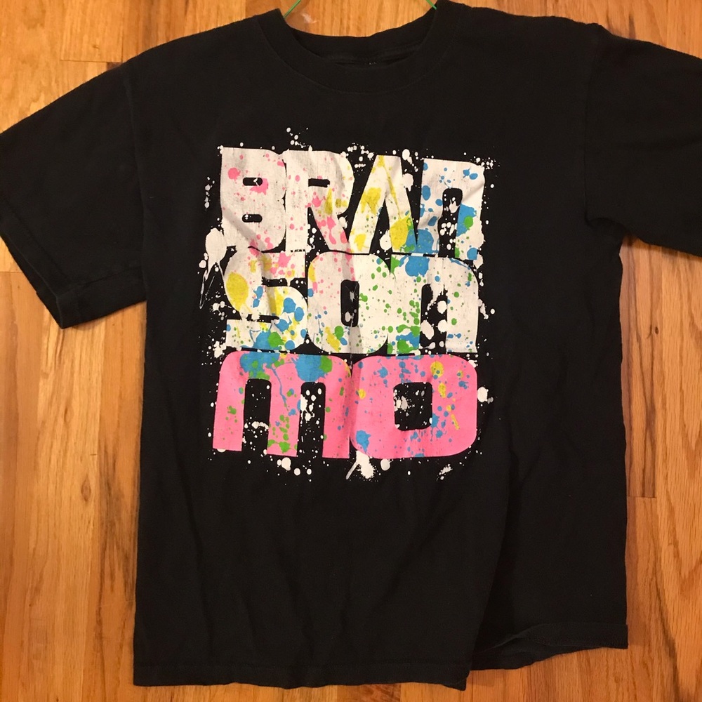 black neon t-shirt